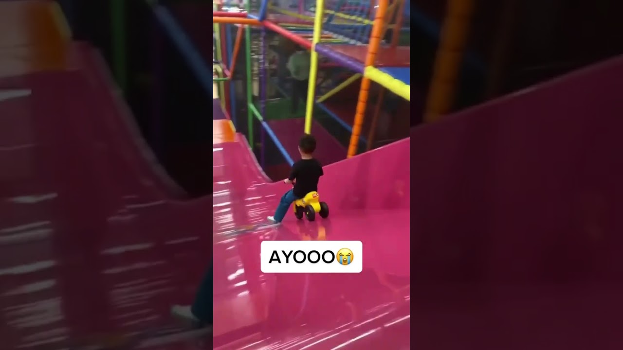 Lil bro TOOK OFF 😅💨