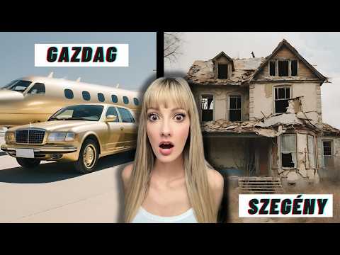 🤑GAZDAG VS. SZEGÉNY! #24hours