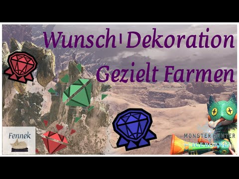 Wunsch-Dekorationen MHWI | So farmst du gezielt deine Wunsch-Dekoration | System hinter MHW Iceborne