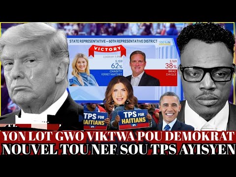 BONNE NOUVEL POU DEMOKRAT YO, YAP MACHE SOU REPIBLIKEN YO, KI PEDU TEXAS, TRUMP FRAPE MOUN REZIDANS