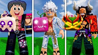 ကျွန်တော် ONE PIECE လူဆိုးတွေကို တိုက်ခိုက်ခဲ့တယ်😱❗ One Piece boss fight Roblox 