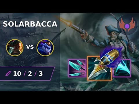 [ solarbacca ] Gangplank MID vs Aurelion Sol | NA MASTER | LOL Season 2023