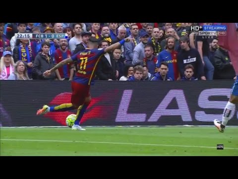 Neymar vs Espanyol Home HD 720p (08/05/2016) by MncompsJr