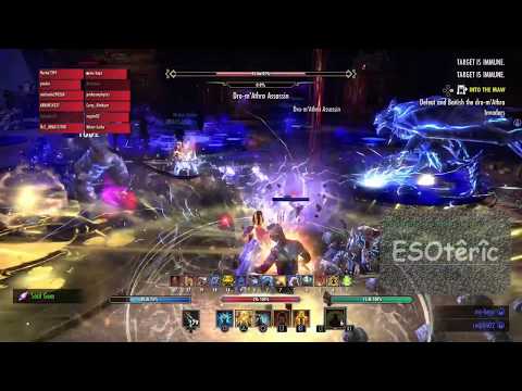 ESO veteran Maw of Lorkhaj HARD mode -- ESOtêrîc (Healer PoV)