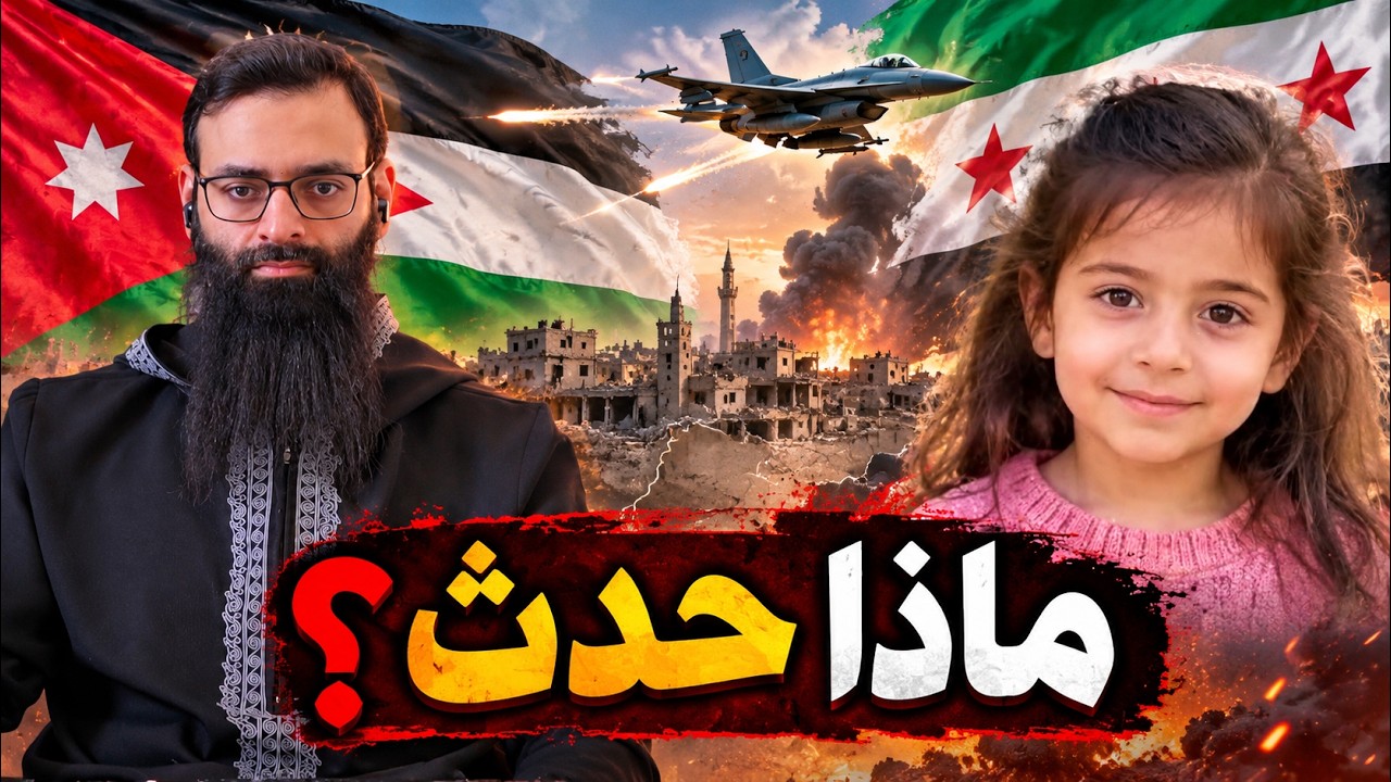 ضرب سلاح الجو الأردني على سوريا #درعا #سوريا #محمد_بن_شمس_الدين