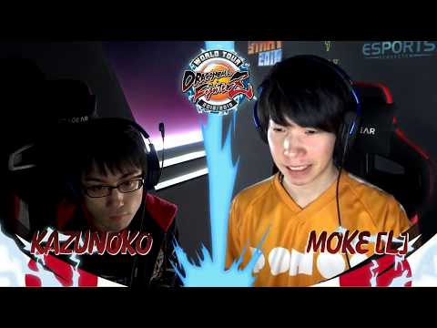 DBFZ World Tour Saga 5 - GGP | Kazunoko (W) vs. PONOS | Moke (L) - SEAM 2018 - Grand Finals