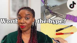 I Tried Viral TikTok Sewing Tools *are these just hyped or do they work?*