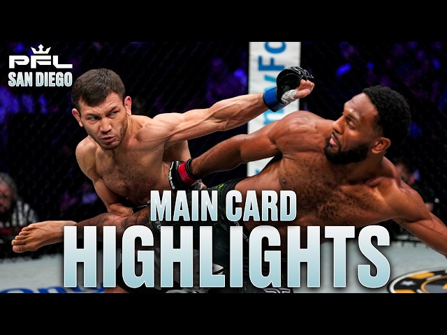PFL San Diego Highlights | McKee, Carmouche, Shabliy and Wilkinson Win