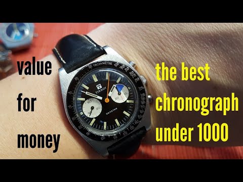 The Best Vintage Chrono Under 1000? - Tissot Seastar Lemania Movement