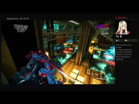 Warframe PS4 gameplay