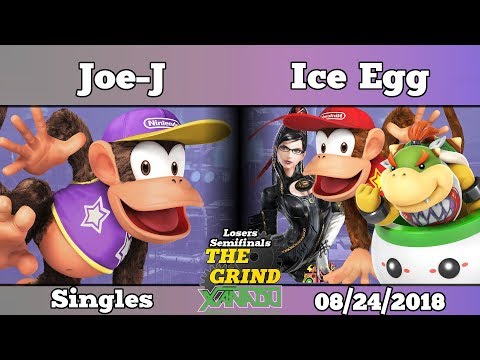 The Grind 40 Joe-J (Diddy Kong) vs Ice Egg (Diddy Kong, Bowser Jr., Bayonetta) Losers Semifinals