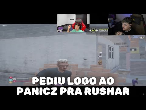 LUANZ7 E KROZZNS REAGINDO 2K DO PANICZ NA INVASÃO DE FAC