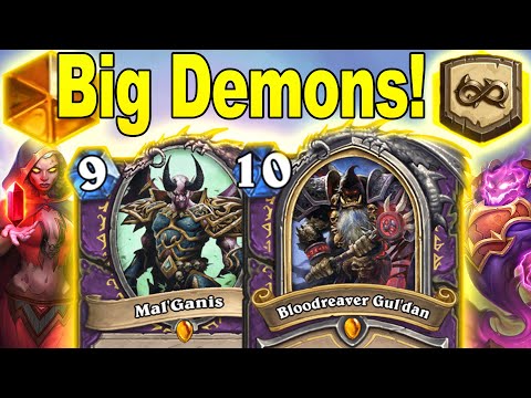 Big Demons Cube Warlock Crushed Meta Decks With Fun Cards At Festival of Legends | Hearthstone