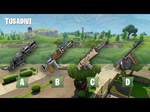 GUESS THAT GUN SOUND CHALLENGE! #2 - FORTNITE | tusadivi