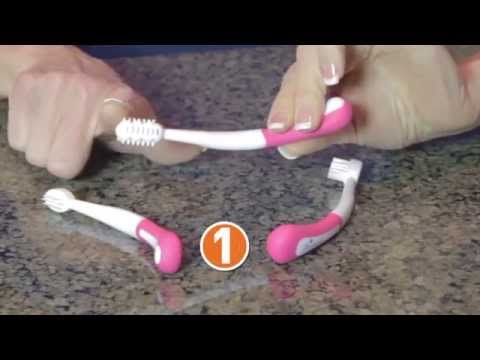 Набор удобных зубных щеток Dreambaby 3 этапа (F323)