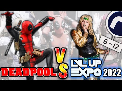 Deadpool vs LVL UP EXPO 2022