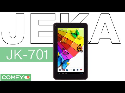 Jeka JK-701 - практичный планшет начального уровня - Видеодемонстрации от Comfy