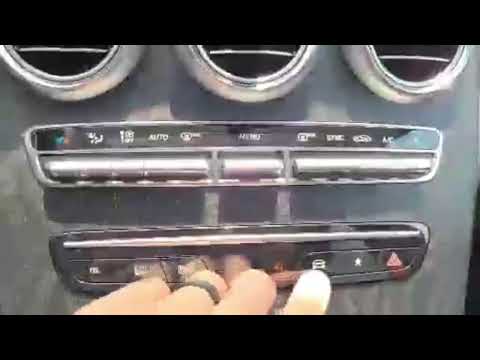 How to adjust ride height in a Mercedes Benz GLC