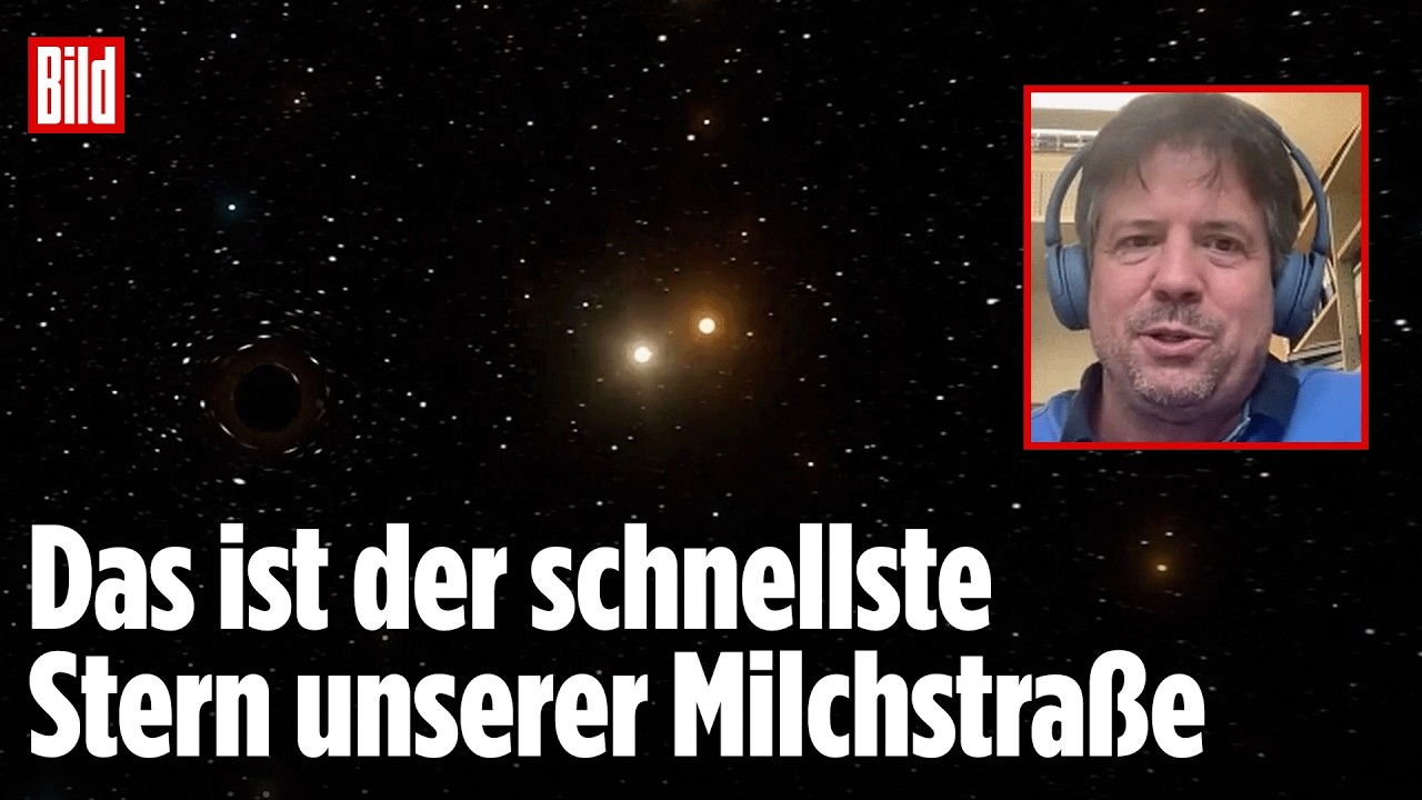 MILCHSTRASSE: Forscher entdecken schnellsten Stern und erklären, warum er so wertvoll sein könnte