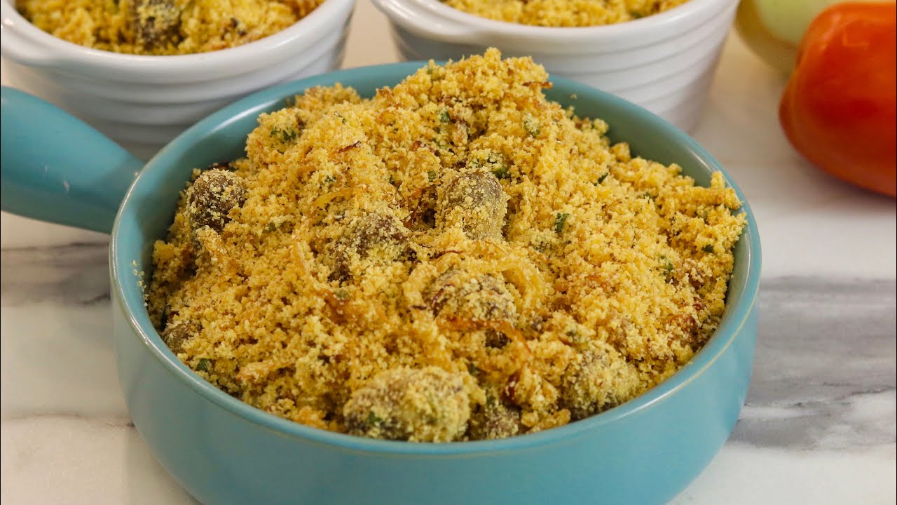 SEMPRE QUE EU FAÇO ME PEDEM A RECEITA | A melhor farofa de churrasco do mundo | Gabriel Freitas