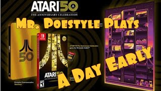 Mr. Poestyle Plays Atari 50 The Anniversary Celebration Reimagined Games A Day Before Release