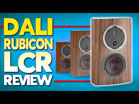 Twice The Detail! Dali Rubicon LCR Home Theater Speaker Review