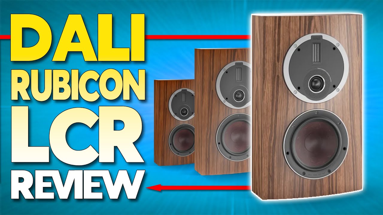 video Loa xem phim Dali Rubicon LCR WH chính hãng 0