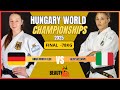 Final 78 Kg Anna Monta OLEK GER Vs Alice BELLANDI ITA World Championships 2025 Hungary