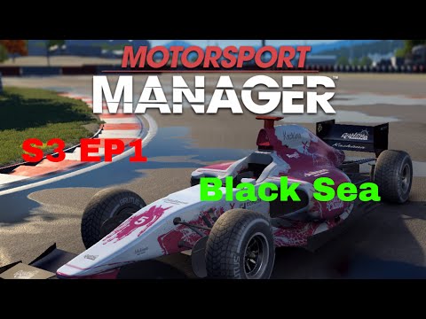 Let´s Play Motorsport Manager Underdog Challenge Predator Racing S3 EP1 Black Sea 1st Place