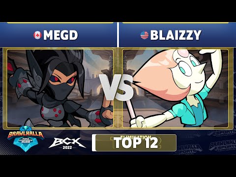 megd vs. Blaizzy - Elimination Top 12 - Brawlhalla World Championship 2022