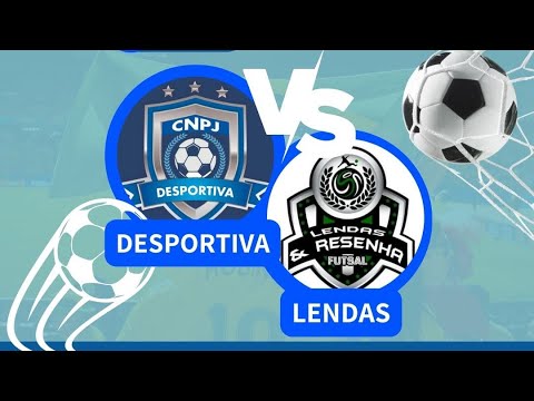 Amistoso de Futsal Desportiva x Lendas em Corumbá