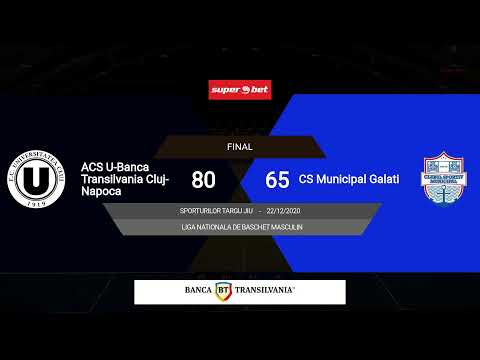 LNBM 2020-2021: U-BT Cluj-Napoca - CSM Galați