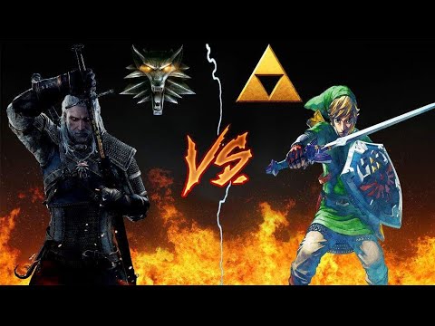 Link vs. Geralt - A Crossroads of Fantasy - Epic Showdown