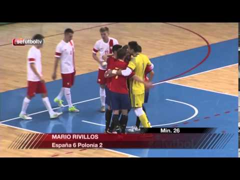 Gol Rivillos 6 2 España Polonia 25 ene 2016