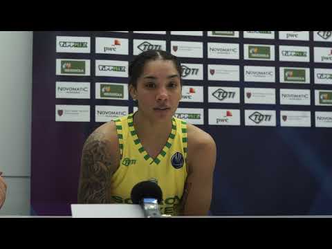 2021.12.16. Sopron Basket - VBW ARKA Gdynia, Gabby értékel