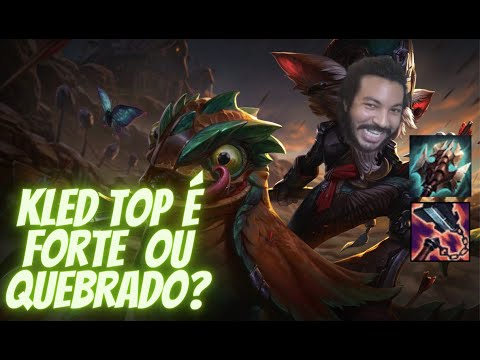 Explicando Kled Top e suas forças! - Kled vs Gnar - League of Legends