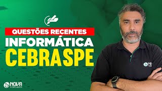 Questões de Informática para a banca Cebraspe