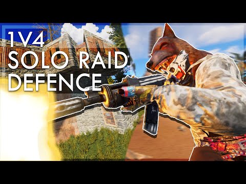 My BEST RAID DEFENCE in my 2,000 hours of Rust