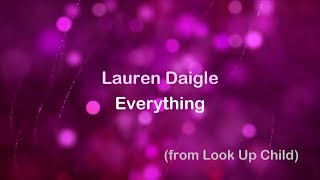 Everything - Lauren Daigle [lyrics]