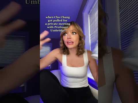 when Cho Chang got in trouble with Umbrige.....