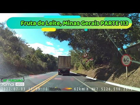 VIAGEM DE CARRO PARA O NORDESTE Fruta de Leite, Minas Gerais PARTE 113