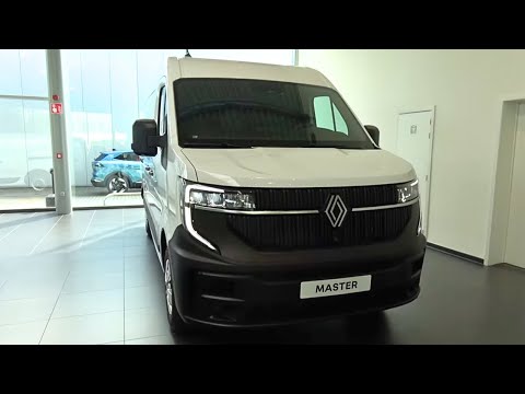 2024 New Renault Master L2H2 Blue dCi 130 - Sound, Interior and Exterior