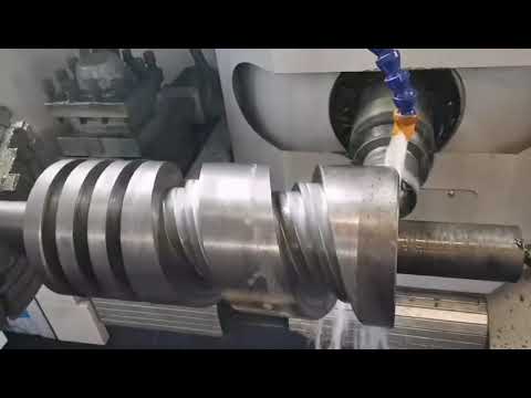 vacuum pump screw rotor CNC turn-mill machine