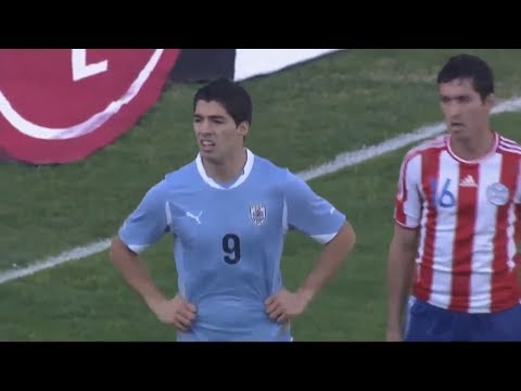 Luis Suárez vs Paraguay ► Final Copa América 2011 (Relato Argentino/Sebastián Vignolo)