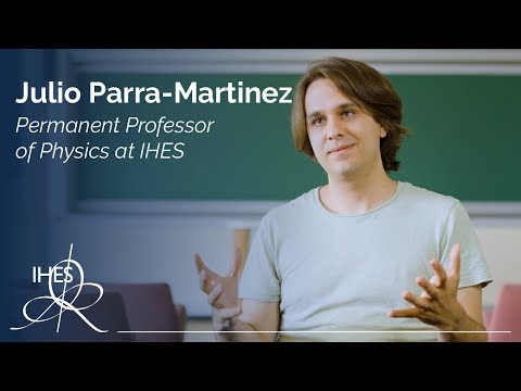 Julio Parra-Martinez, Permanent Professor of Physics at IHES