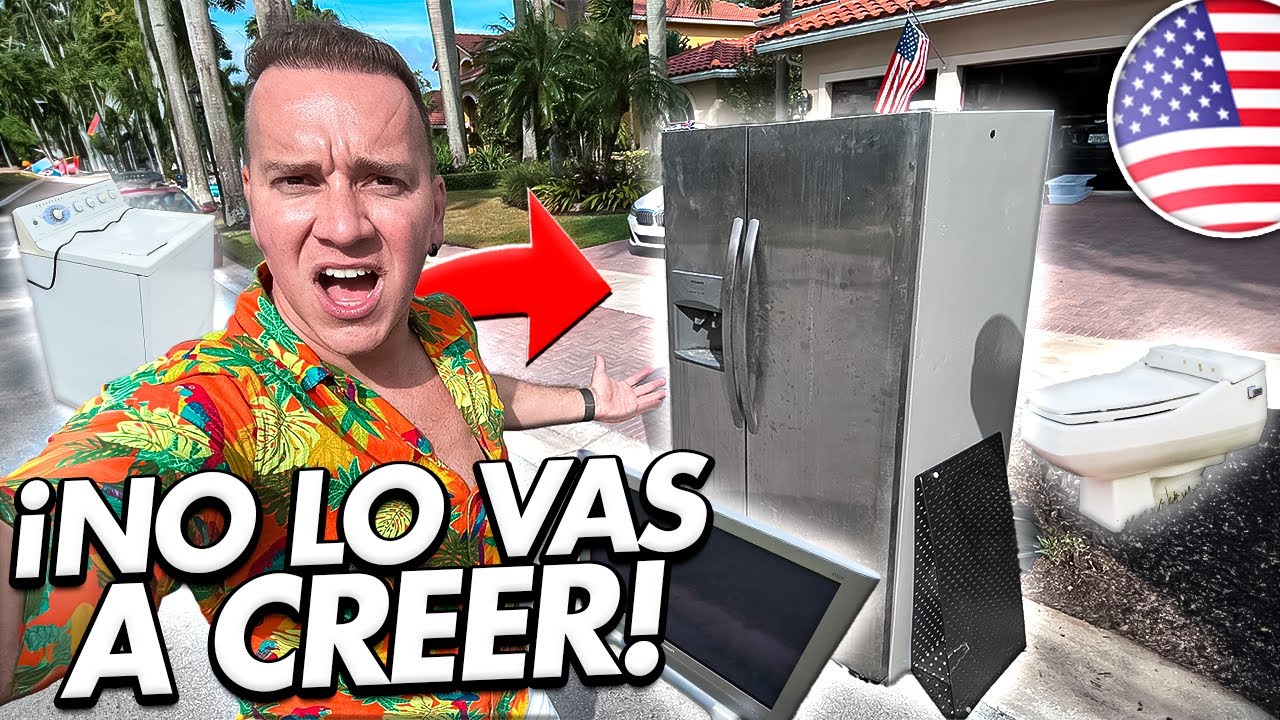 ¡ESTO BOTAN A LA BASURA EN ESTADOS UNIDOS! 😱