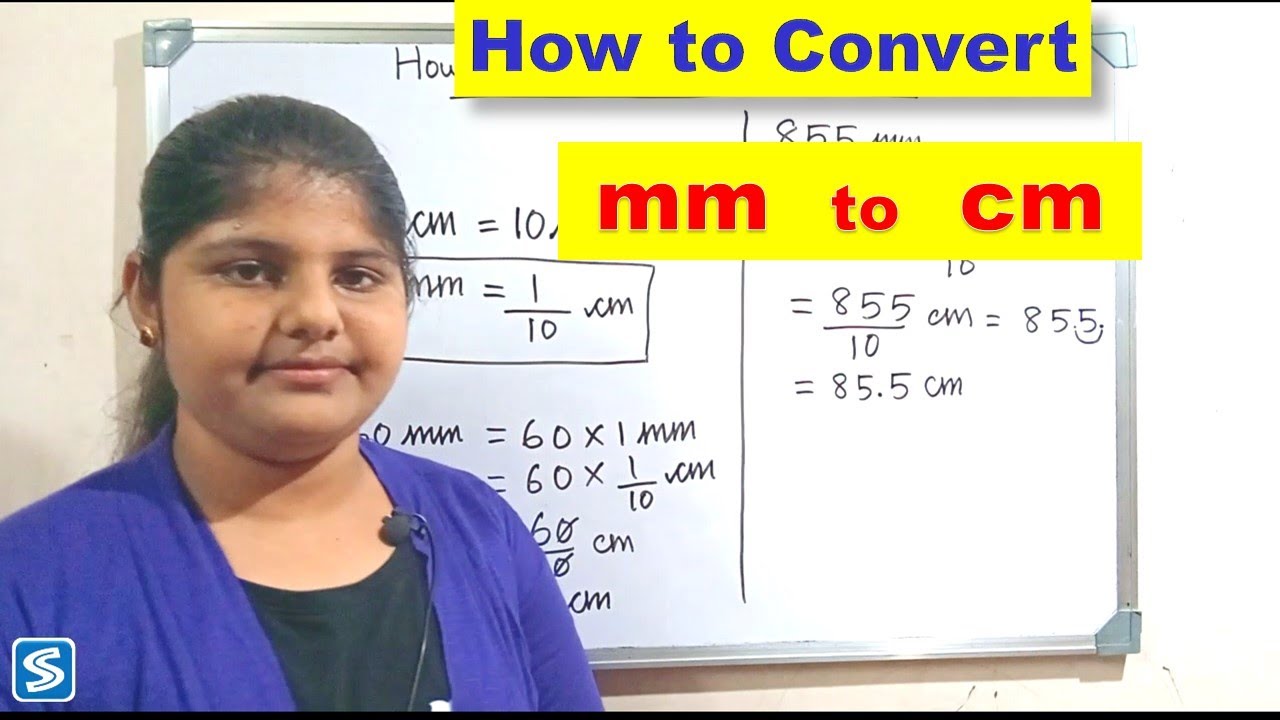 How to convert millimeter to centimeter | Conversion of millimeter into centom
eter | mm into cm