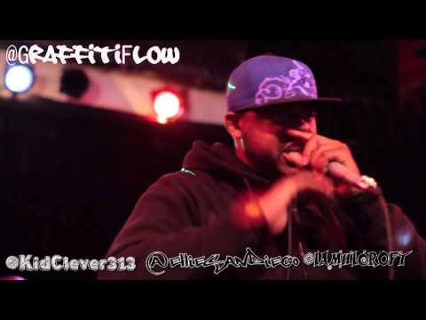 Hip Hop Rap Battle Cypher - Graffiti Flow Rap Battle Champ H.I.