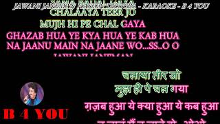 Jawani Janeman Haseen Dilruba - Karaoke With Scrolling