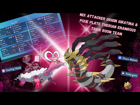 TOP 100 W THIS MIX ATTACKER ORIGIN GIRATINA & THERIAN FORM ENAMORUS IN REGULATION G -Pokemon S/V VGC